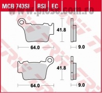 Set placute frana TRW MCB743EC – Husqvarna CR – WR – TE 125-610cc – KTM EXC – SX 125-530cc